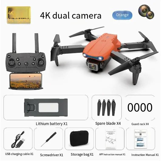 🚁: E99 Folding 4K Camera Drone with Remote Control