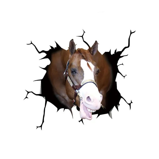 Horse Car Window Sticker