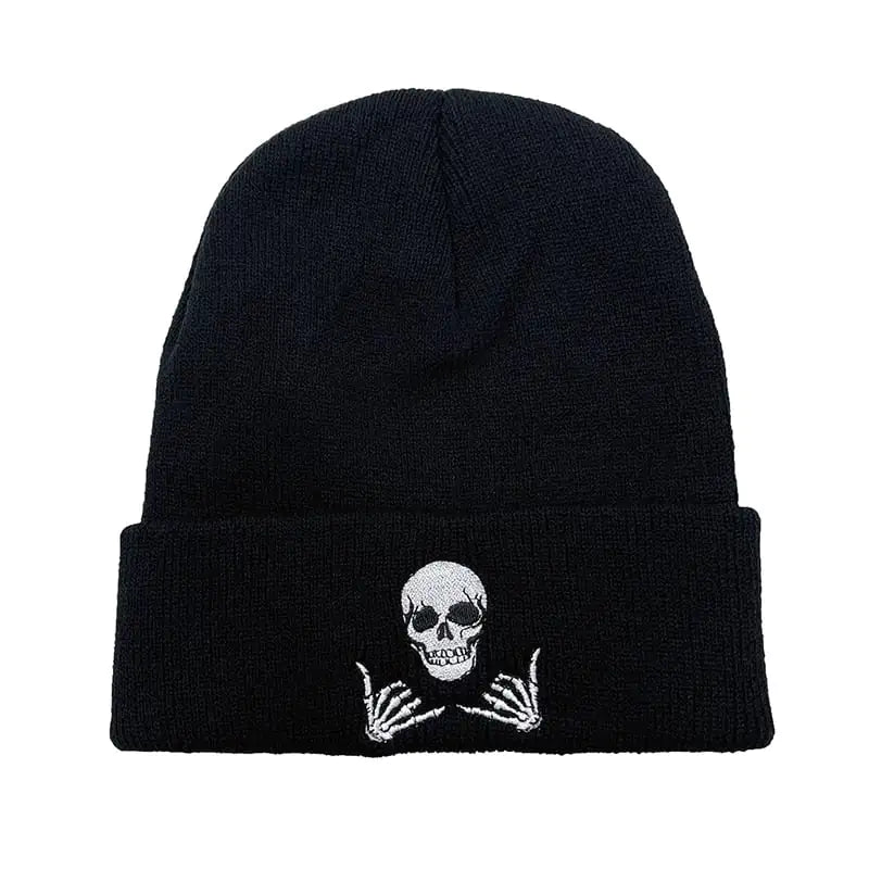 🧢: Warm skull Caps for Men and Women - Unisex Winter Beanie
