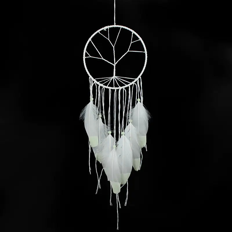 🌙: Glow-in-the-Dark Tree of Life Dreamcatcher