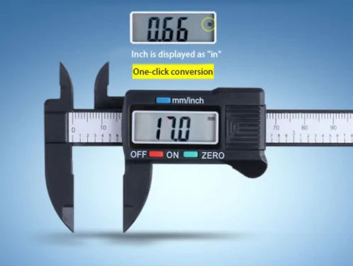 📏: Digital Display High Precision Vernier Caliper - Professional Measurement Tool with LCD Screen