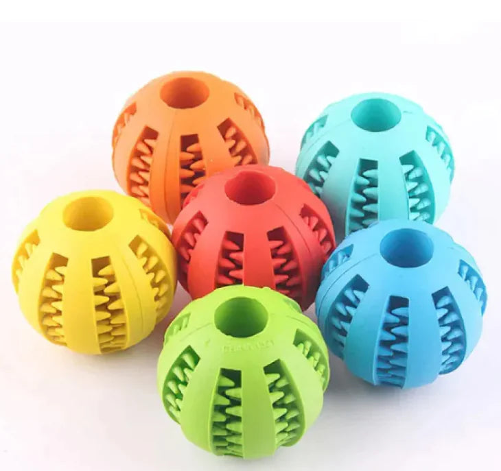 Durable Chew Ball – Bite-Resistant Dog Toy for Teeth Cleaning