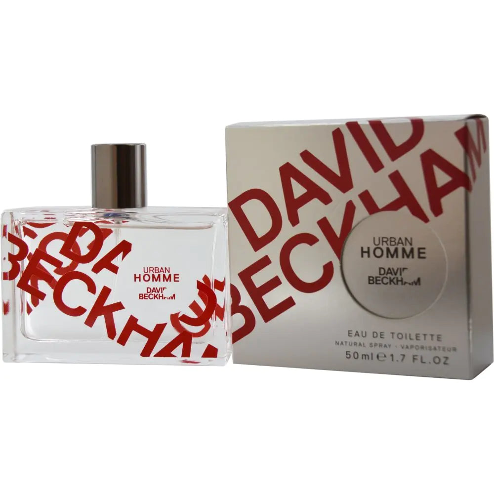 💎: David Beckham Urban Homme Eau de Toilette Spray for Men - 1.7 Ounce