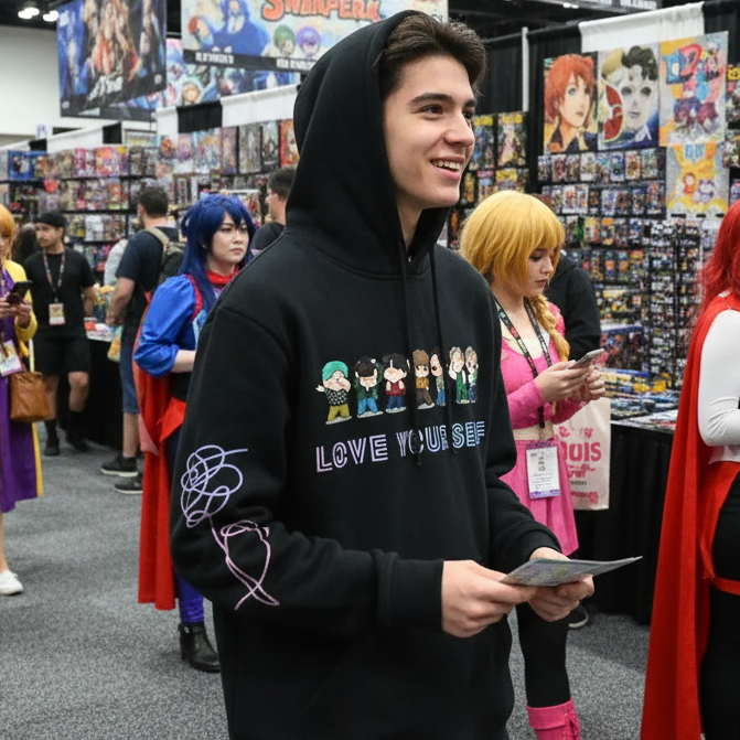 🧥: BTS Love Yourself Hoodie - Suga Jimin Jungkook V Sweatshirt