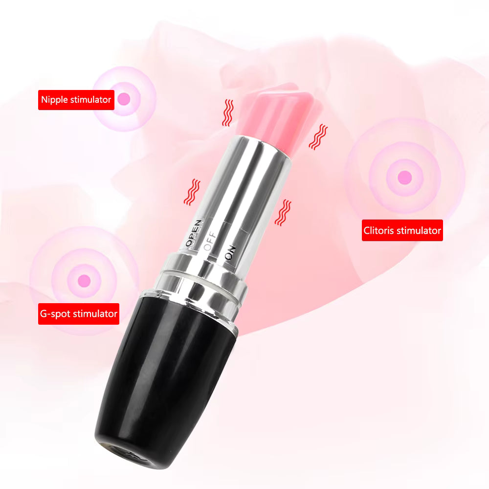 💜: Mini Vibrating Lipstick Egg - Discreet Silent Wellness Device