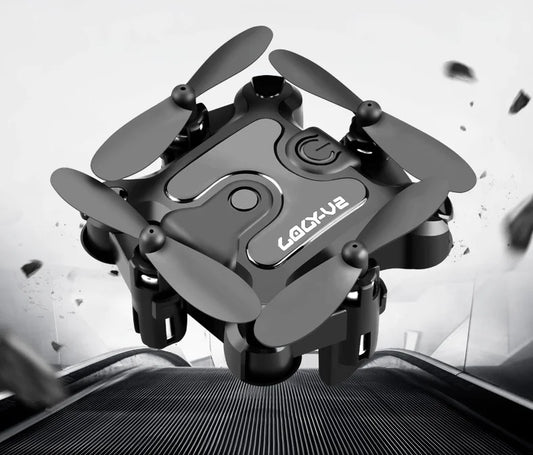 🚁 Mini Folding Drone - Compact Portable Quadcopter for Beginners