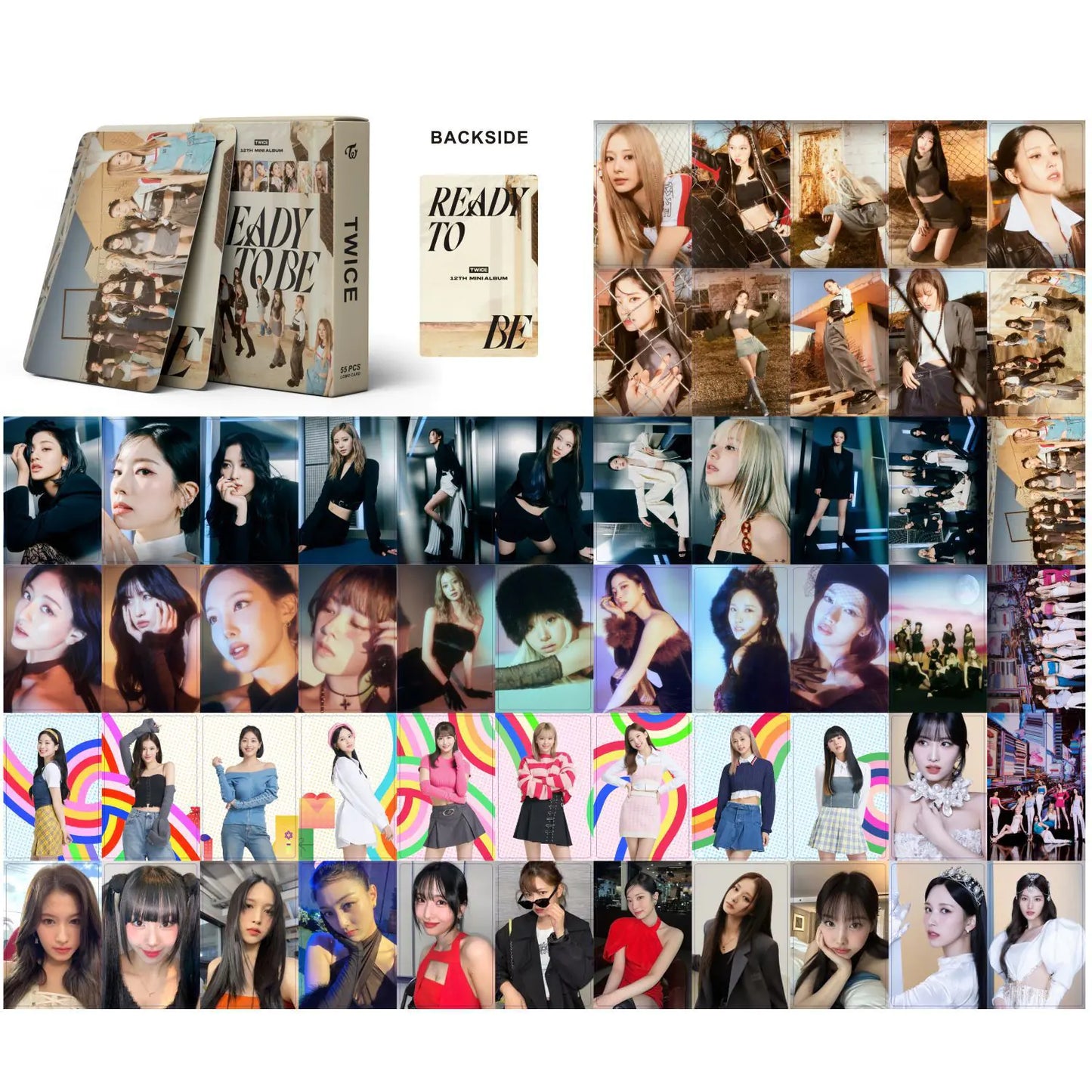 🎴: K-Pop Girl Group Lomo Cards Set - ITZY, IVE, TWICE & More
