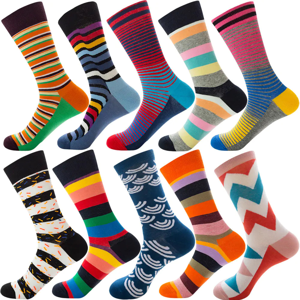 🧦: Ten Color Socks