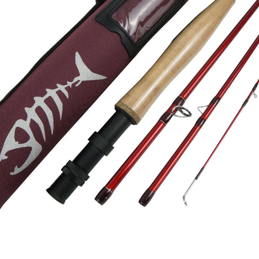 🎣 Aventik MF Fly Rod - 9ft 5/6-Weight 4-Piece Carbon Fiber with Cordura Tube