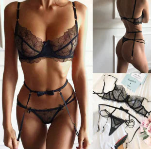 💜: Aida Sexy Lingerie Set - European Style Intimate Apparel
