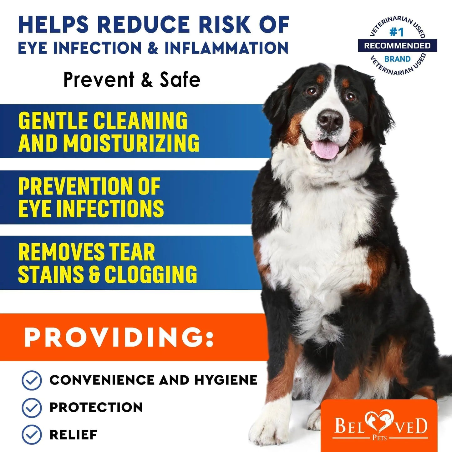 🧻: Cat Dog Eye Wash Wipes - 120 Tear Stain Remover Cleaning Pads