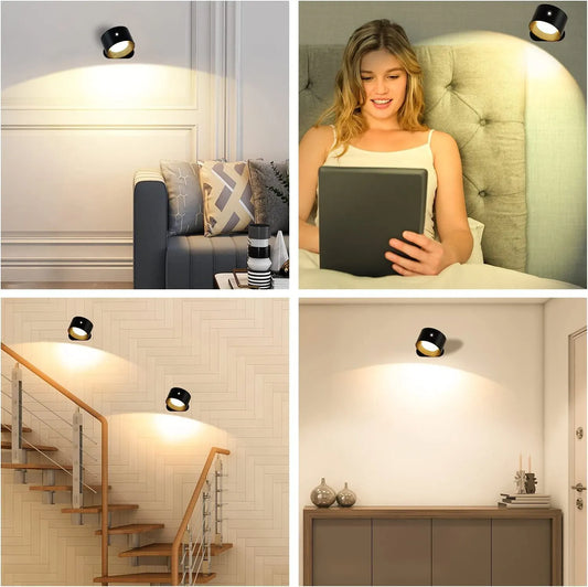 💡 Punch-Free Touch Lamp - No-Drill Installation LED Light