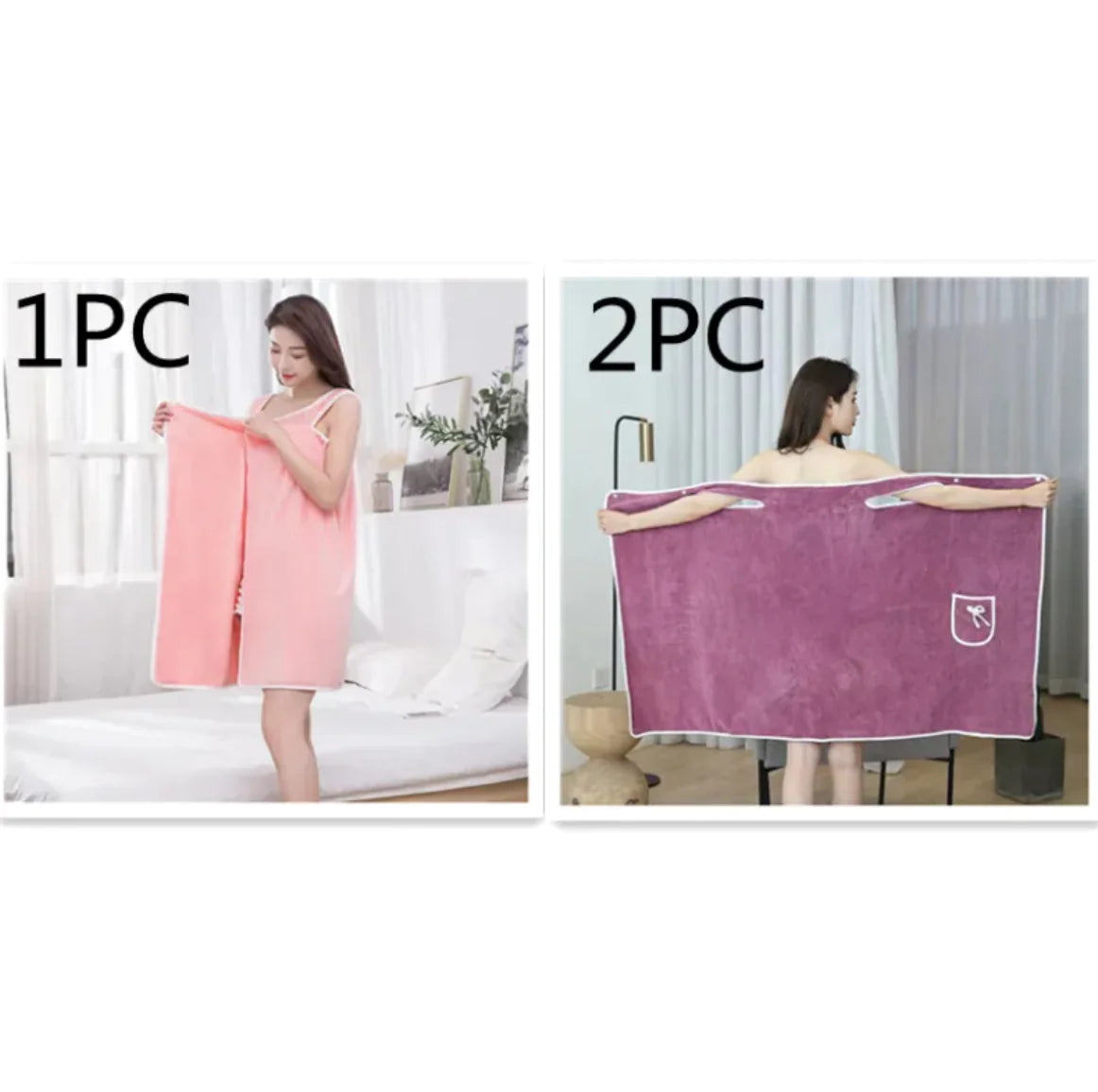 🛁: Coral Fleece Cotton Bath Skirt – Soft, Water-Absorbing, and Thickened