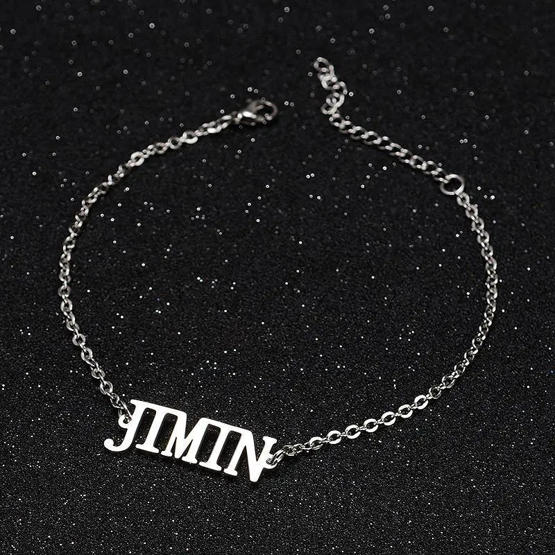 💎: BTS Stainless Steel Bracelet - Jungkook, V, Jimin Accessories