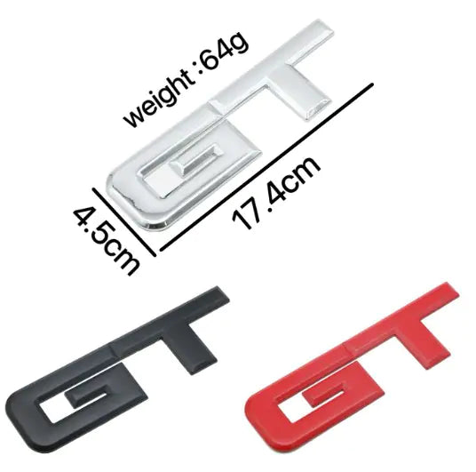 🚗 Car Metal Bumper Stickers - Durable Automotive Decals