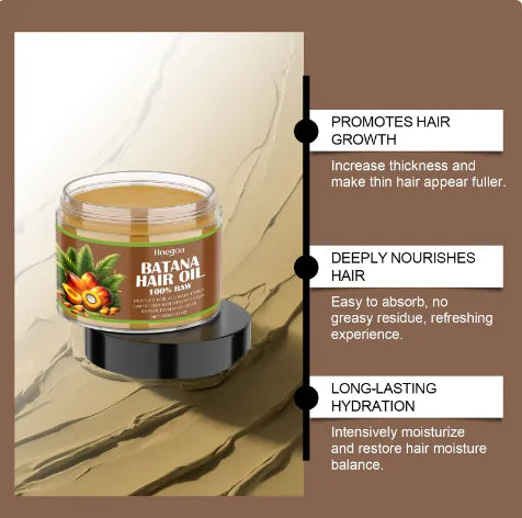 🌿 Batana Styling Cream - Nourishing & Moisturizing for Soft, Supple Hair