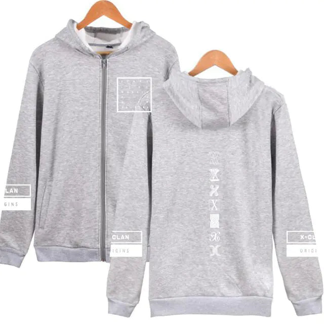 🧥: KPOP Monsta X Hoodie Jacket for Women (4XL)