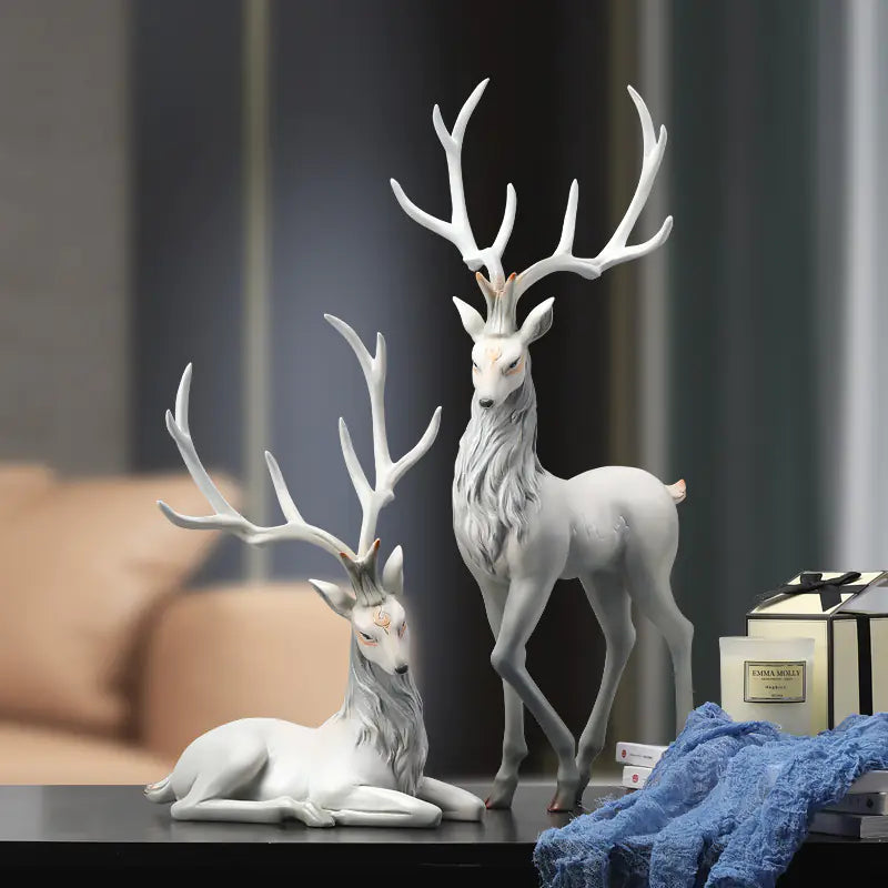 🦌: Elegant Deer Figurine for Home Decor and Gifts
