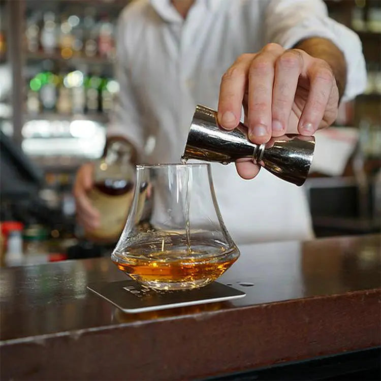 🥃 Premium Crystal Whiskey Glass - Handcrafted Lead-Free Artisanal Glass