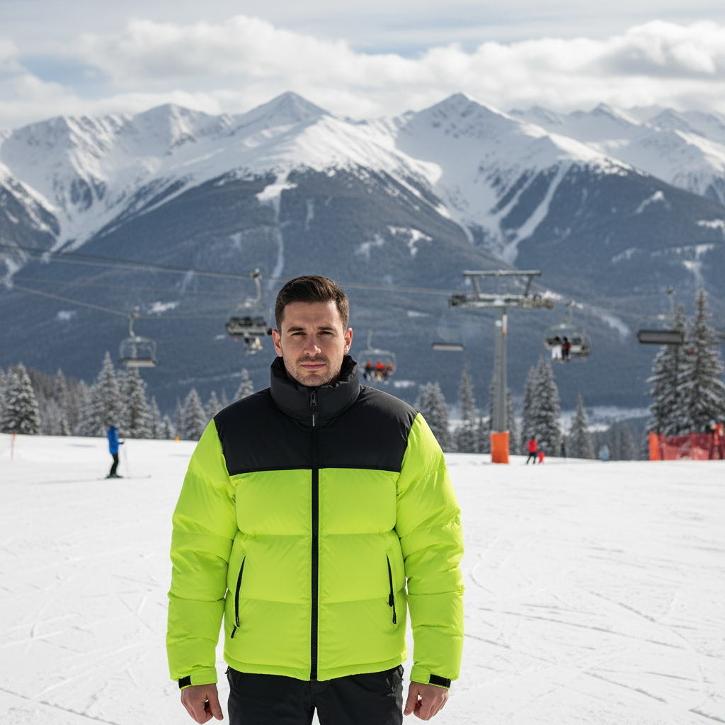 🧥: Men's Cotton-Padded Stand Collar Winter Coat - Insulated Outerwear