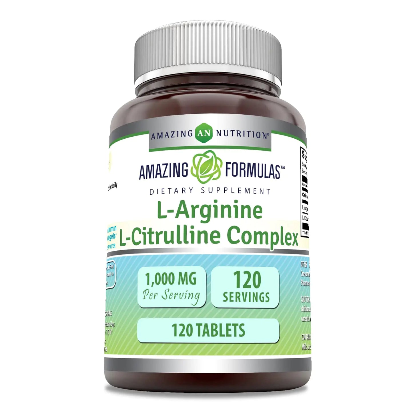 💪: L-Arginine/L-Citrulline Complex 1000mg - Athletic Performance Support