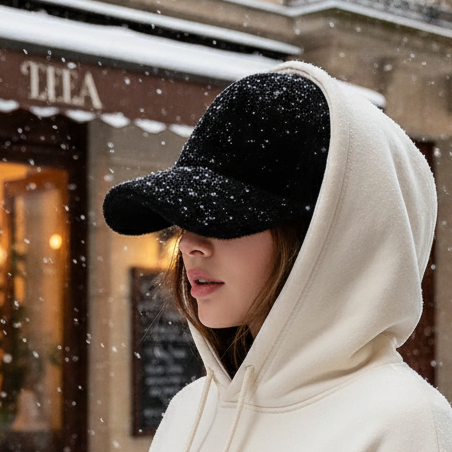 🧢: Plush Winter Baseball Caps for Men and Women - Warm Unisex Hat