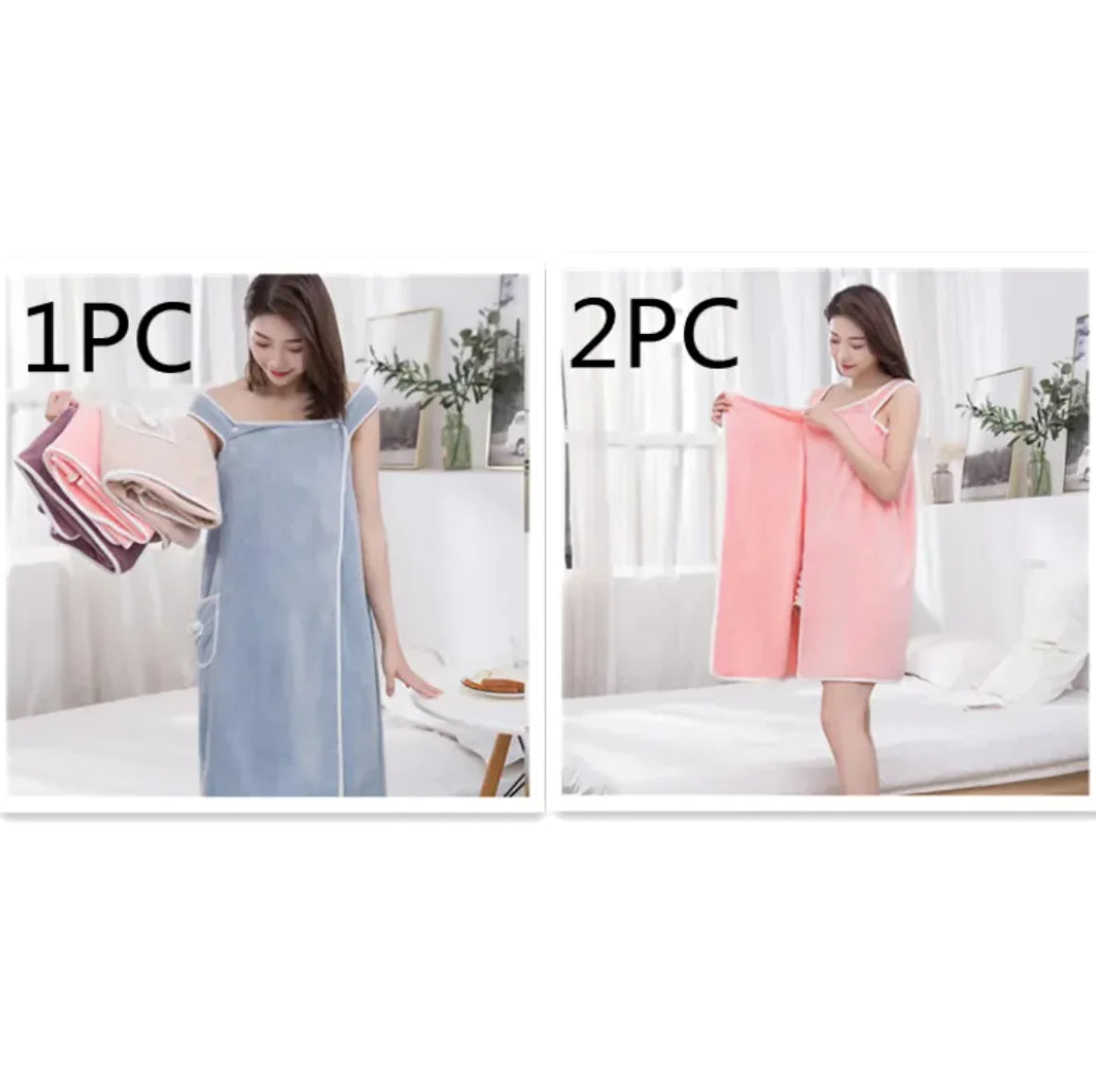 🛁: Coral Fleece Cotton Bath Skirt – Soft, Water-Absorbing, and Thickened