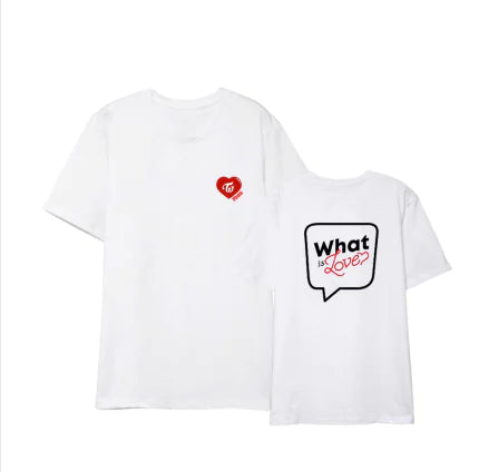 👕: TWICE 'What is Love' Concert Merchandise T-Shirt