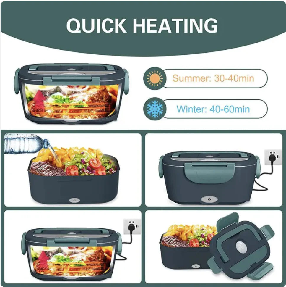 🍱: Portable Electric Lunch Box Food Warmer