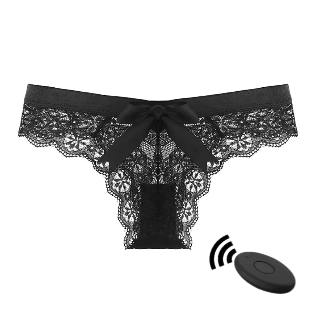 💫: 10-Function Wireless Remote Bullet Vibrator with Lace Panties - Ultimate Pleasure
