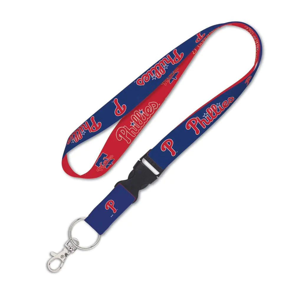 ⚾: MLB Philadelphia Phillies Two-Tone Lanyard with Detachable Buckle