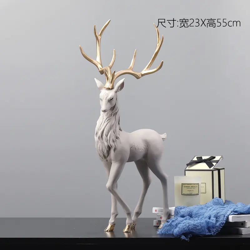 🦌: Elegant Deer Figurine for Home Decor and Gifts