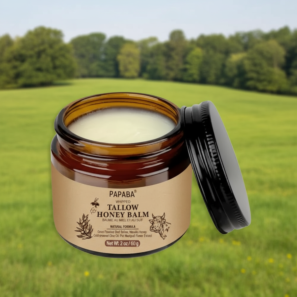🍯: PAPABA Whipped Beef Tallow and Honey Balm