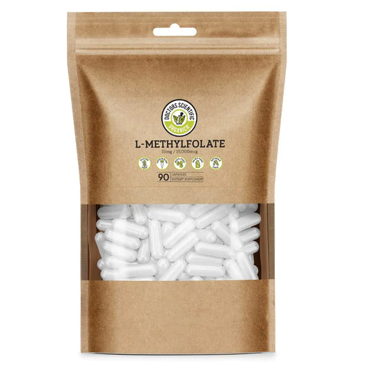 💊 DSO L-Methylfolate 15mg - Premium 5-MTHF Supplement 90 Vegan Capsules