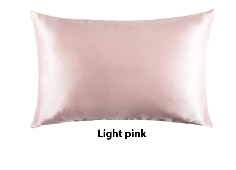 🌟: Luxurious 19 Momme Silk Pillowcase - Premium Invisible Zipper