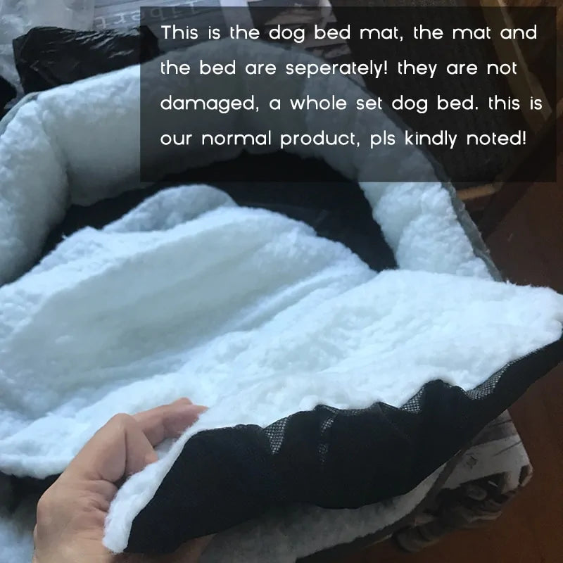 🐱: Soft Cat Bed - Plush Comfort Haven for Your Feline Friend