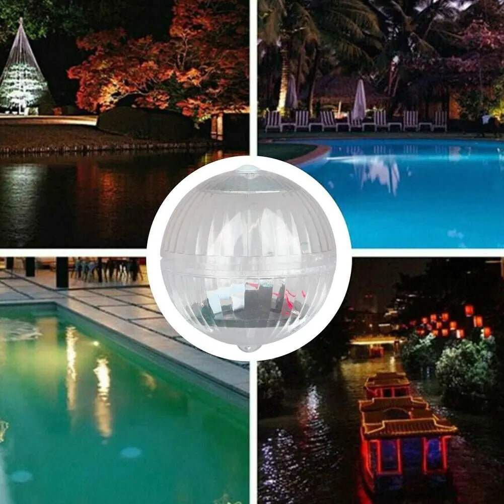 💡 Solar LED Floating Pool Light - RGB Color Changing Garden Pond Lamp