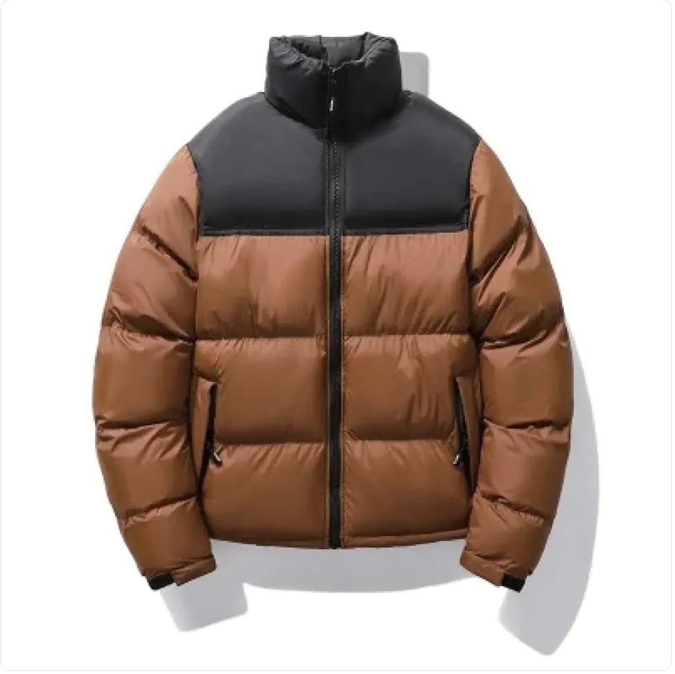 🧥: Men's Cotton-Padded Stand Collar Winter Coat - Insulated Outerwear
