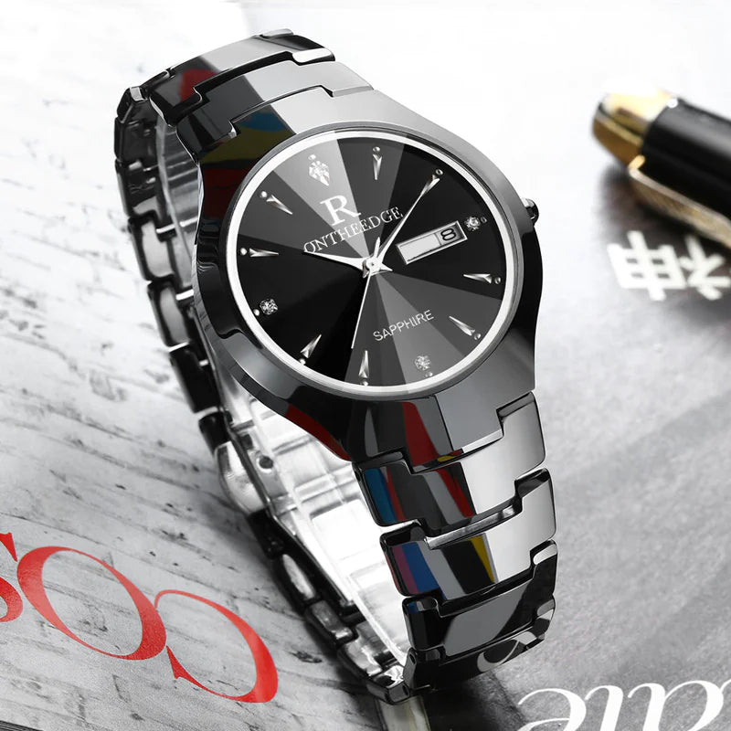 Men's Tungsten Steel Quartz Watch