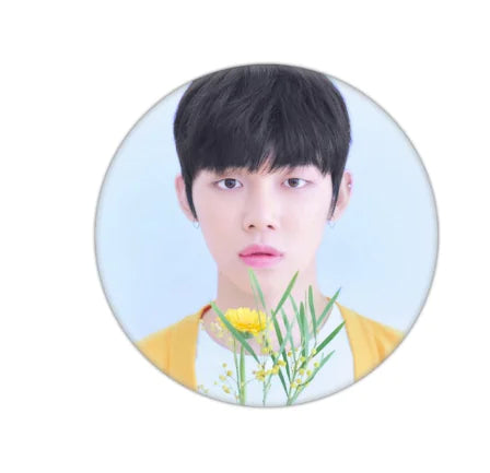 🔑: TXT Keychain and Badge Set - Tinplate Design