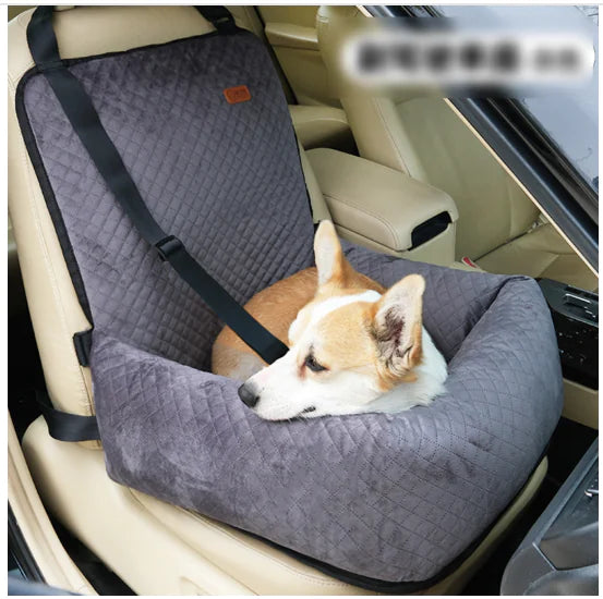 🐾: Dog Car Seat – Pet Booster Seat for Travel | Safe, Comfortable & Easy to Clean