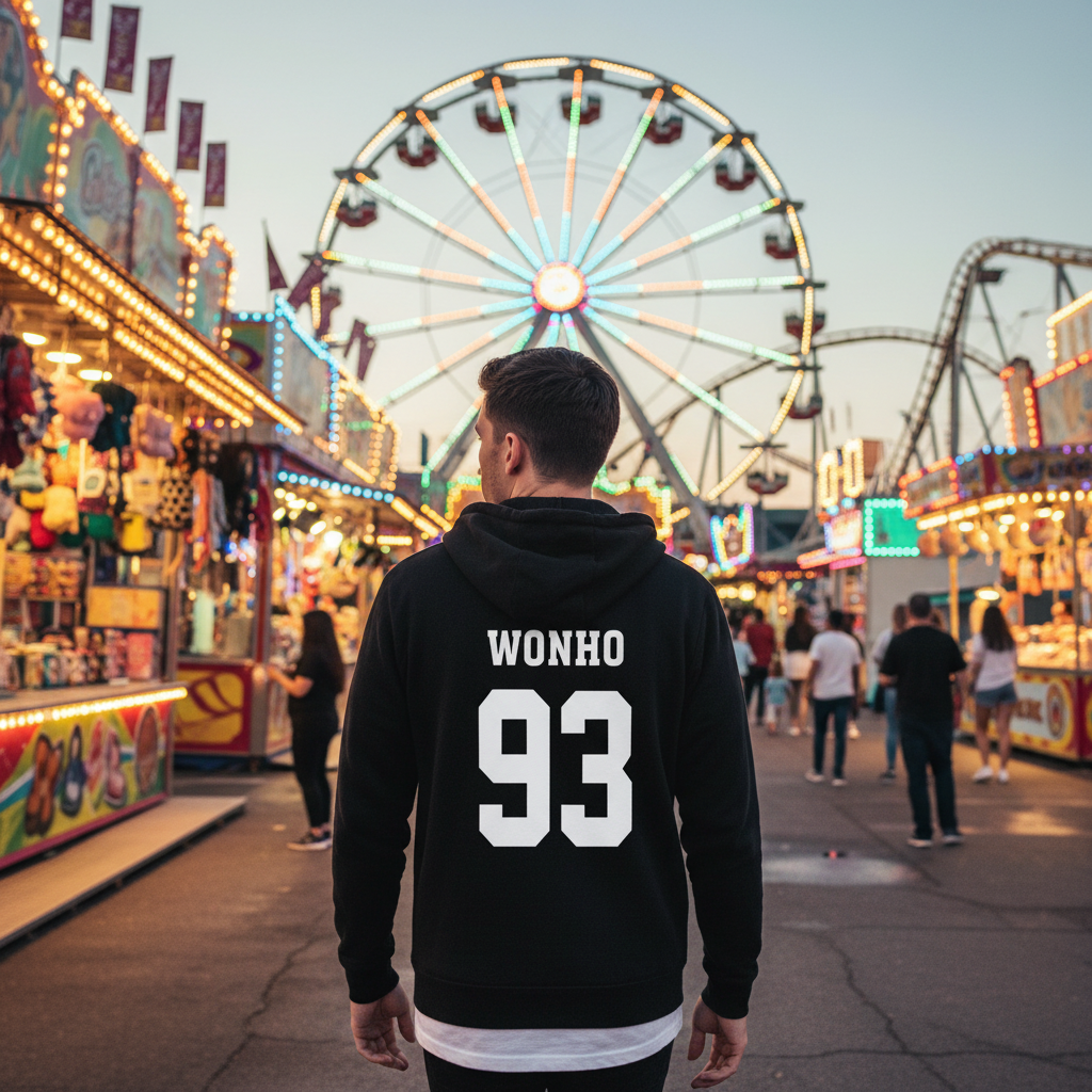 🧥: KPOP Monsta X Hoodie Jacket for Women (4XL)