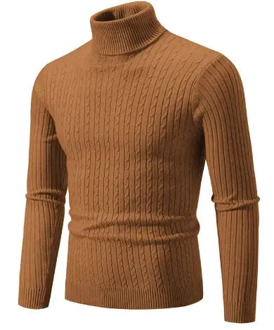 Men's Turtleneck Knitted Sweater