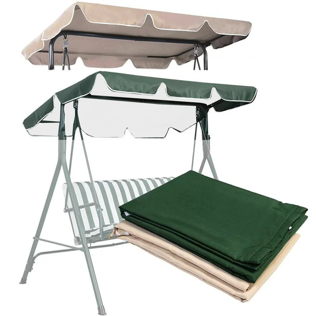🏡: 77"x43" Patio Garden Swing Canopy Replacement - 300D Cover