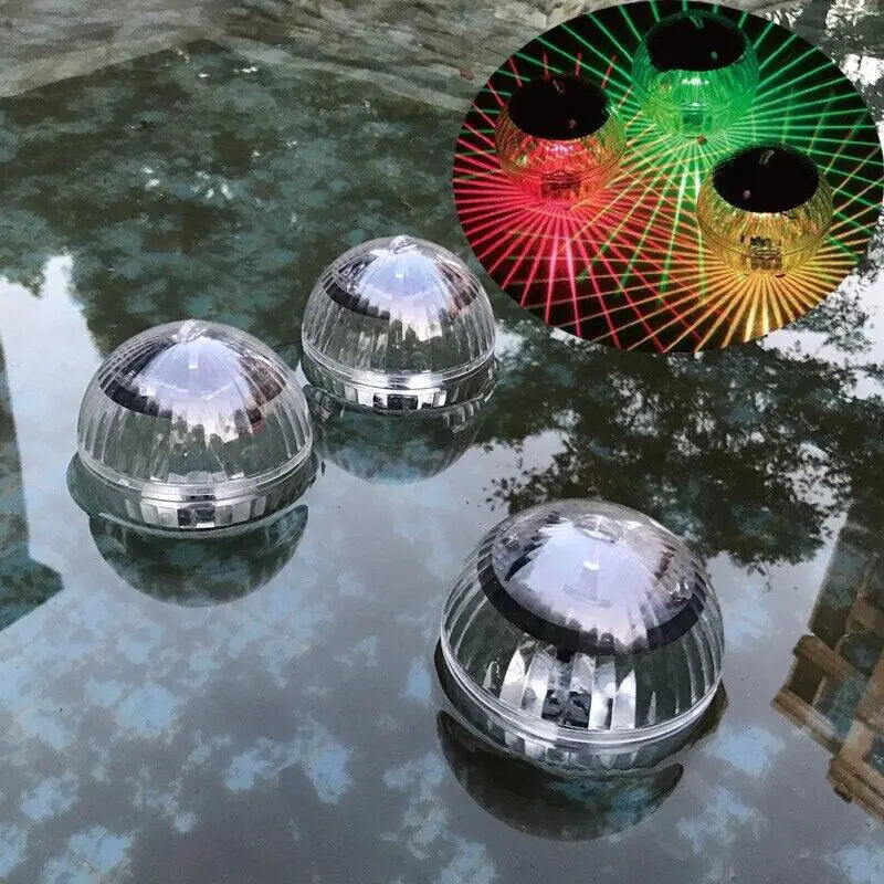 💡 Solar LED Floating Pool Light - RGB Color Changing Garden Pond Lamp