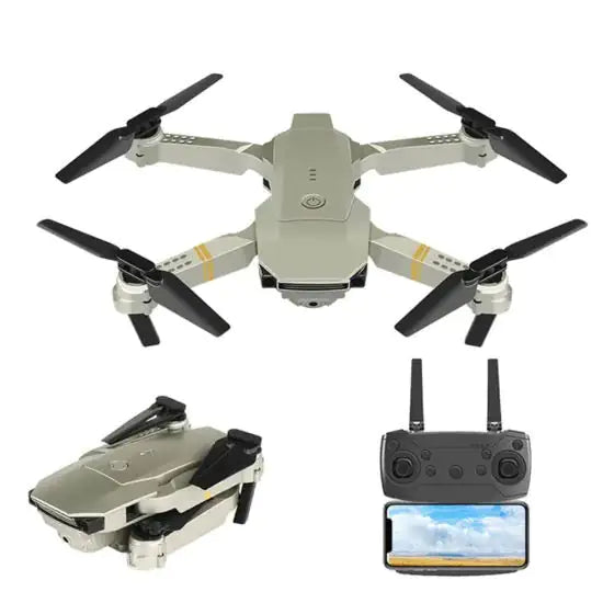 🚁: 4K HD Dual Camera Drone - WiFi FPV Foldable Quadcopter with Wide Angle