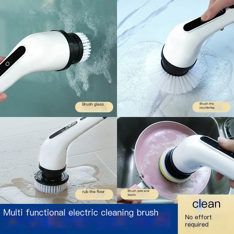 🧹: Extendable Wireless Electric Cleaning Brush Set