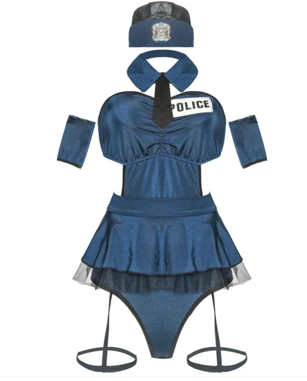 🎃: Police Role Play Costume for Halloween