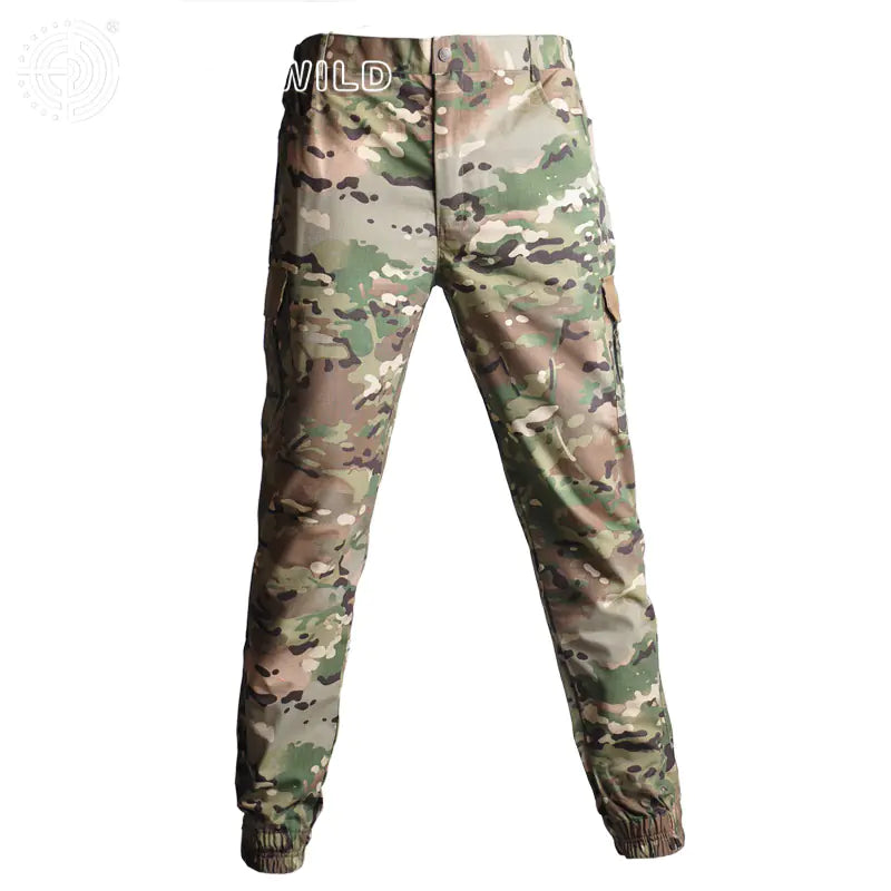 🌿 Men's Camouflage Cargo Pants - Lightweight Spring Style
