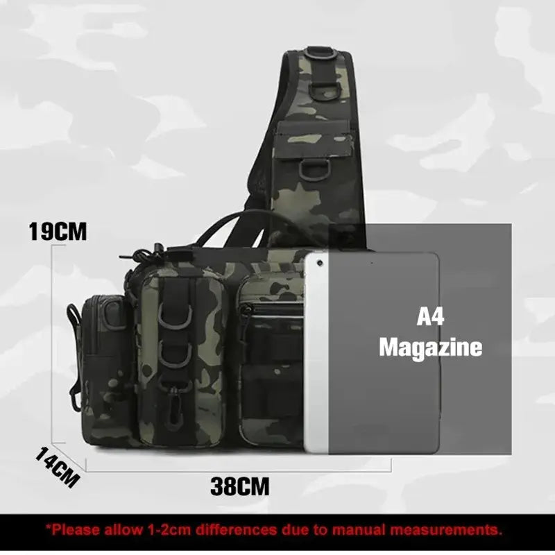 🎣 Fishing Tackle Backpack - Lure Box Gear Storage Bag for Anglers